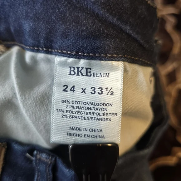 BKE Flared Blue Jeans 24 - Picture 6 of 7